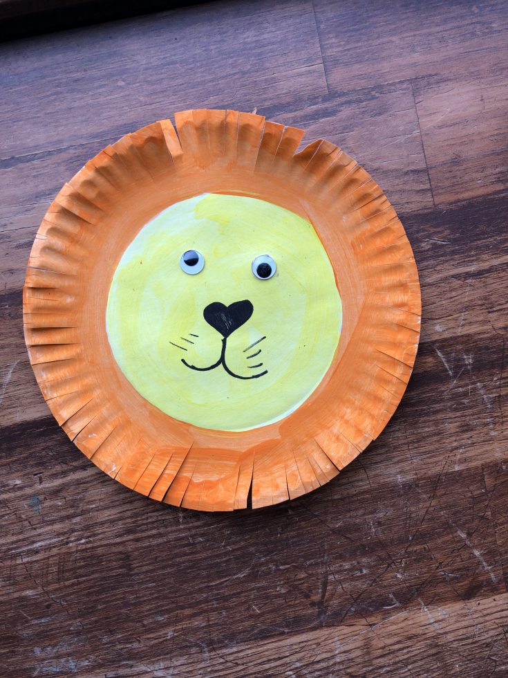 Lion Craft for Toddlers and Preschoolers