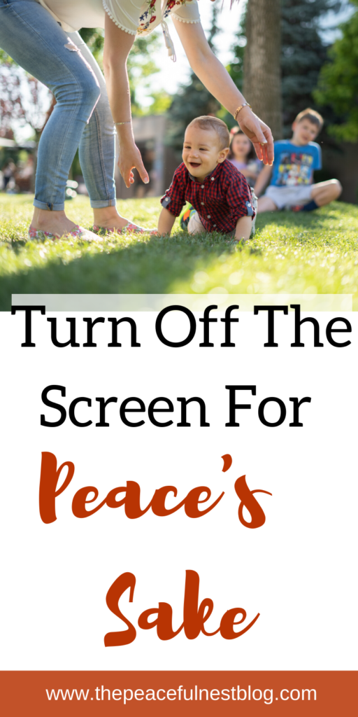 turn off the screen