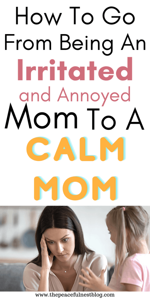 irritated mom