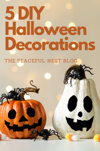 5 DIY Halloween Decorations For Cheap - The Peaceful Nest