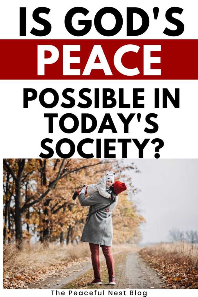is God's peace possible