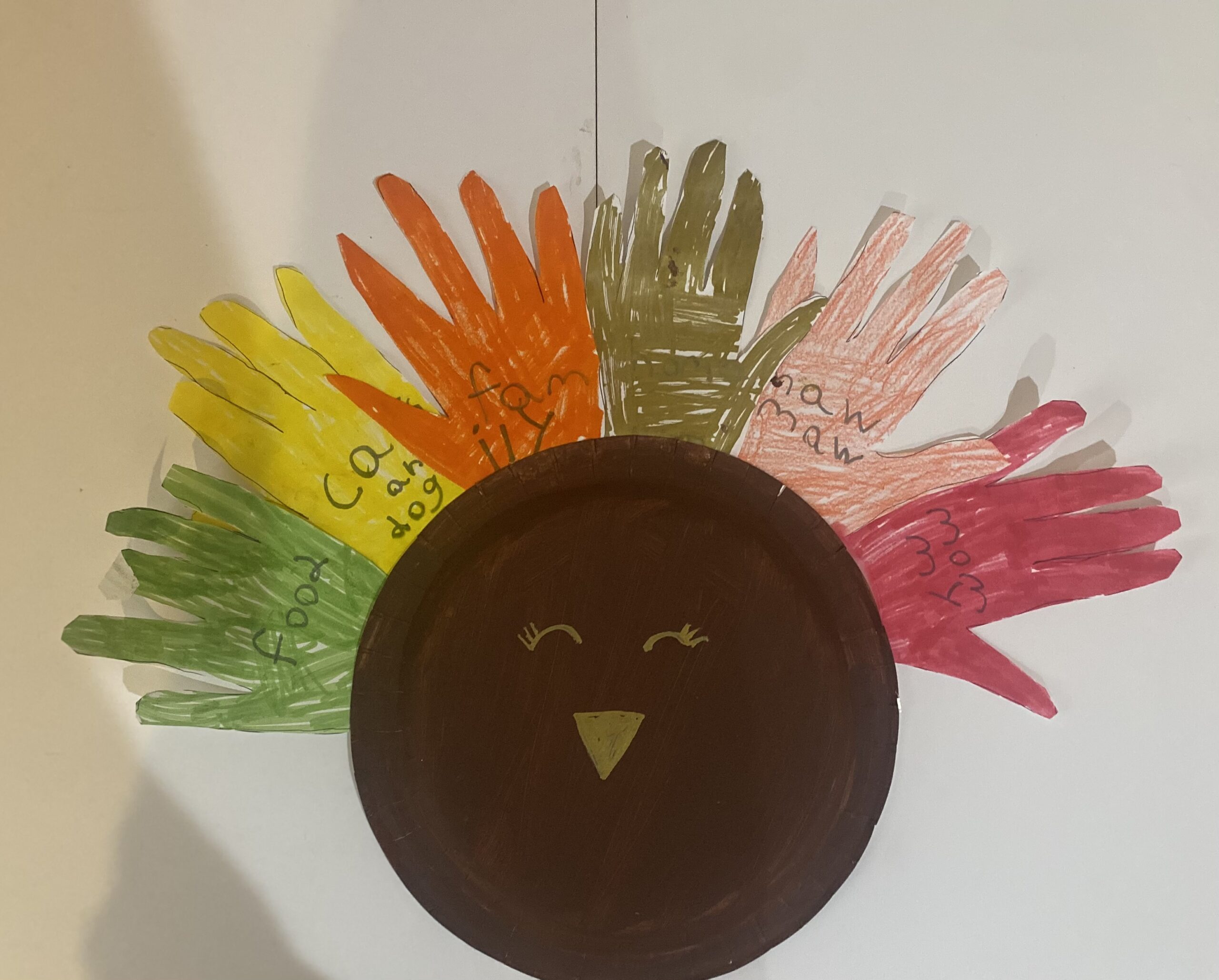 Simple Thankful Turkey
